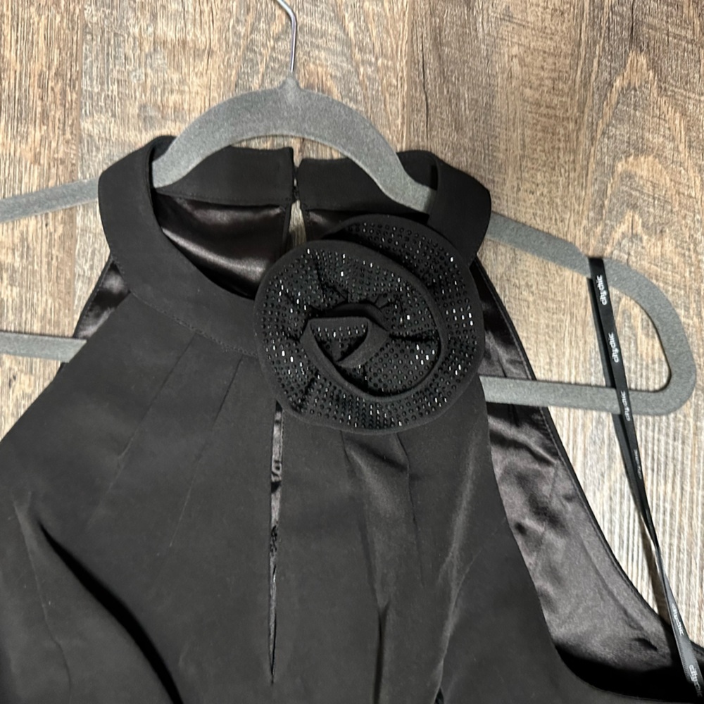City Chic Iliana black dress plus size 18 - Picture 6 of 6